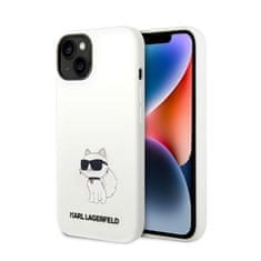 Karl Lagerfeld Karl Lagerfeld Silicone Nft Choupette - Kryt Na Iphone 14 (Bílý)