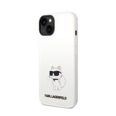 Karl Lagerfeld Karl Lagerfeld Silicone Nft Choupette - Kryt Na Iphone 14 Plus (Bílý)