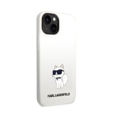 Karl Lagerfeld Karl Lagerfeld Silicone Nft Choupette - Kryt Na Iphone 14 Plus (Bílý)