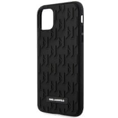 Karl Lagerfeld Karl Lagerfeld Monogram 3D Pattern - Kryt Na Iphone 11 (Černý)