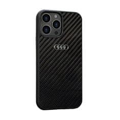 Audi Audi Carbon Fiber - Kryt Na Iphone 13 Pro (Černý)