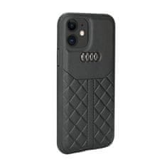 Audi Originální Kůže Audi – Pouzdro Na Iphone 12 / Iphone 12 Pro (Černé)