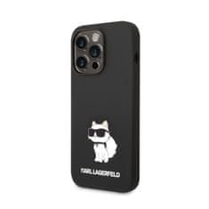 Karl Lagerfeld Karl Lagerfeld Silicone Nft Choupette - Kryt Na Iphone 14 Pro Max (Černý)