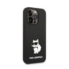 Karl Lagerfeld Karl Lagerfeld Silicone Nft Choupette - Kryt Na Iphone 14 Pro Max (Černý)