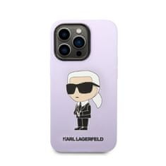 Karl Lagerfeld Karl Lagerfeld Silicone Nft Ikonik - Kryt Na Iphone 14 Pro Max (Fialový)