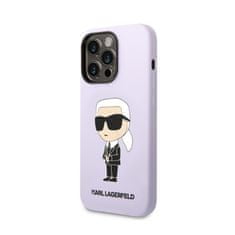 Karl Lagerfeld Karl Lagerfeld Silicone Nft Ikonik - Kryt Na Iphone 14 Pro Max (Fialový)