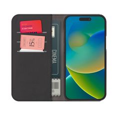 Puro Puro Wallet Detachable - Pouzdro 2V1 Iphone 15 (Černé)