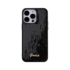 Guess Guess Sequin Script Metal - Kryt Na Iphone 15 Pro Max (Černý)