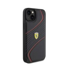 Ferrari Ferrari Twist Metal Logo - Kryt Na Iphone 15 Plus (Černý)