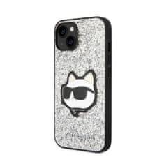 Karl Lagerfeld Karl Lagerfeld Nft Glitter Choupette Patch - Kryt Na Iphone 14 (Stříbrný)