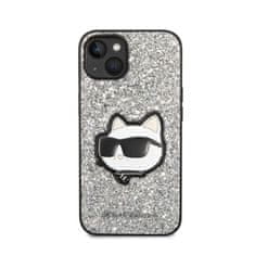 Karl Lagerfeld Karl Lagerfeld Nft Glitter Choupette Patch - Kryt Na Iphone 14 (Stříbrný)