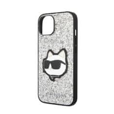 Karl Lagerfeld Karl Lagerfeld Nft Glitter Choupette Patch - Kryt Na Iphone 14 (Stříbrný)