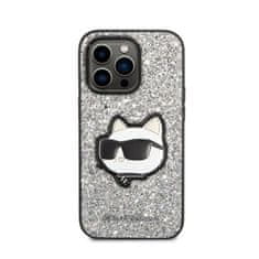 Karl Lagerfeld Karl Lagerfeld Nft Glitter Choupette Patch - Kryt Na Iphone 14 Pro Max (Stříbrný