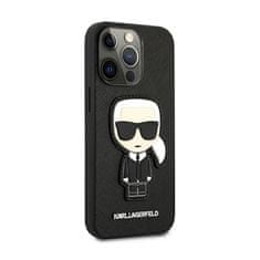 Karl Lagerfeld Karl Lagerfeld Saffiano Ikonik Patch - Kryt Na Iphone 13 Pro (Černý)