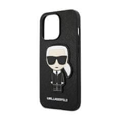 Karl Lagerfeld Karl Lagerfeld Saffiano Ikonik Patch - Kryt Na Iphone 13 Pro (Černý)