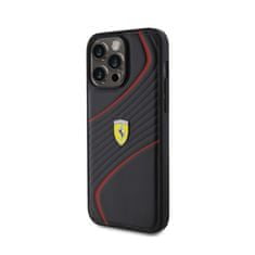 Ferrari Ferrari Twist Metal Logo - Kryt Na Iphone 15 Pro Max (Černý)