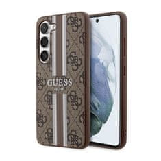 Guess Guess 4G Printed Stripe - Samsung Galaxy S23 Pouzdro (Hnědá)