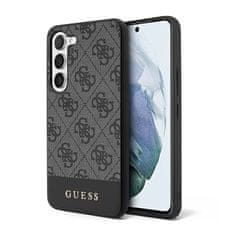 Guess Kolekce Kovového Loga Guess 4G Bottom Stripe – Pouzdro Na Samsung Galaxy S23+ (Část