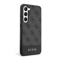 Guess Kolekce Kovového Loga Guess 4G Bottom Stripe – Pouzdro Na Samsung Galaxy S23+ (Část