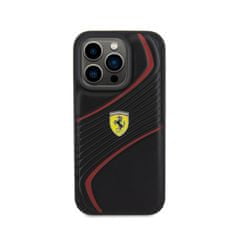 Ferrari Ferrari Twist Metal Logo - Kryt Na Iphone 15 Pro (Černý)