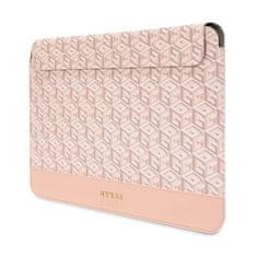 Guess Guess Gcube Stripes Computer Sleeve - Pouzdro Na Notebook 14" (Růžové)