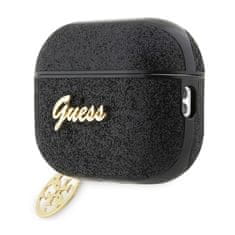 Guess Guess 4G Glitter Flake - Airpods Pro 2 Pouzdro (Černé)