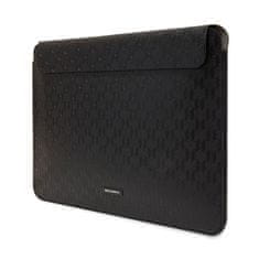 Karl Lagerfeld Karl Lagerfeld Saffiano Monogram Plaque Sleeve - Pouzdro Na Notebook 14" (Černá