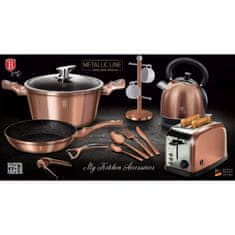 Berlingerhaus Sada příborů 24 ks nerez satin Rosegold Metallic Line BH-2623