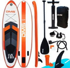 DMS Germany Stand Up Paddleboard SUP-320O 10,6´ / oranžová