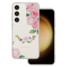 MG Flower kryt na Samsung Galaxy S23, pink flower