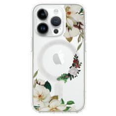 MG Flower MagSafe kryt na iPhone 11, white flower