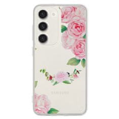 MG Flower kryt na Samsung Galaxy S23, pink flower