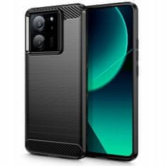 Tech-protect Carbon kryt na Xiaomi 13T / 13T Pro, černý