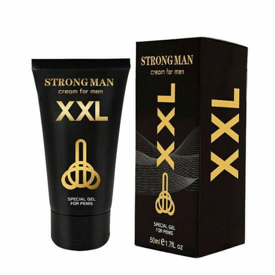 Different Company Strong Man XXL Cream krém na zvětšení penisu prodlužující erekci 50 ml