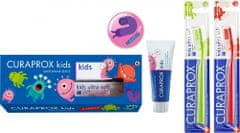 Curaprox Kids limitovaná edice, vodní meloun 1450 ppm F, 60 ml Barva: Modrá, oranžová