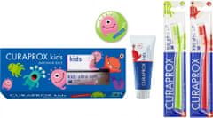 Curaprox Kids limitovaná edice, jahoda 950 ppm F, 60 ml Barva: Fialová, růžová