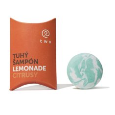 Two cosmetics Tuhý šampon pro pevnější a zdravější vlasy LEMONADE 85 g