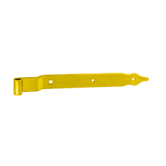 DOMAX ZPK 300/10 Zalomený závěs ZNZ 300x11x30x3,0 žlutý zinek