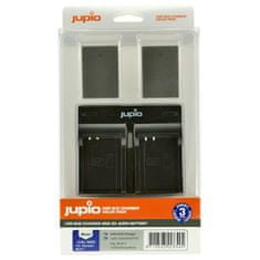 Jupio Set 2x BLN-1 (BLN1) 1220 mAh + USB duální nabíječka