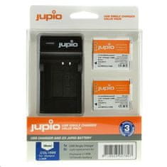 Jupio Set 2x baterie Li-90B/92B 1270mAh a nabíječka pro Olympus