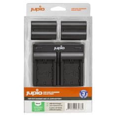 Jupio Set 2x baterie NP-W235 - 2300 mAh s duální nabíječkou pro Fuji