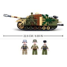 Sluban Army N38-B0858 Maskovaný obrněný tank