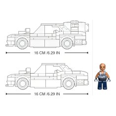 Sluban Model Bricks M38-B1085 Pouliční závodní auto 2v1