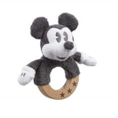 Rainbow Design Ltd. Rainbow Dřevěné/plyšové chrastítko Mickey Mouse