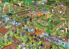 InnoVibe JUMBO Puzzle Zeleninová zahrada 1000 dílků