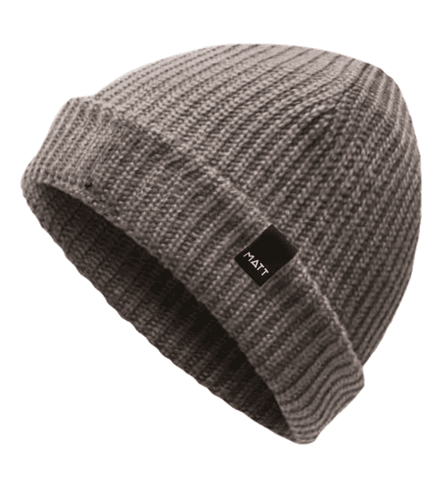 Matt Čepice Matt KNIT MATTSTYLE grey