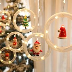 Cool Mango Santy - Santa String Lights- Vánoční osvětlení, sváteční osvětlení, slavnostní osvětlení