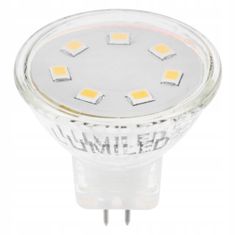 LUMILED 10x LED žárovka GU5.3 MR11 2,5W = 20W 220lm 3000K Teplá bílá 120° 12V