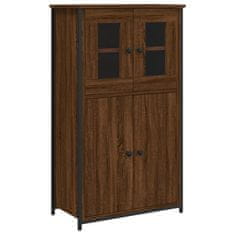 Greatstore Skříň highboard hnědý dub 62 x 32 x 106,5 cm kompozitní dřevo