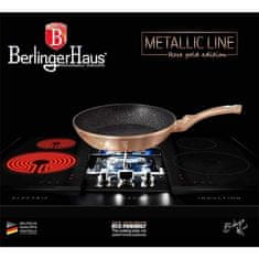 Berlingerhaus Sada nádobí s mramorovým povrchem 11 ks Rosegold Metallic Line BH-6160